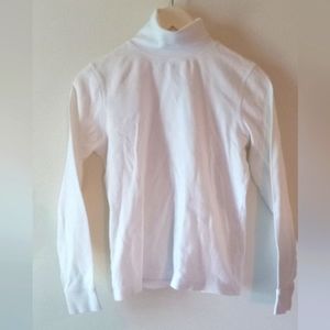 L. L. Bean 100% Cotton Turtle-Neck Shirt - Size